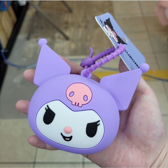 Brand New Sanrio Kuromi Mini Coin Wallet Pouch - Picture 1 of 6